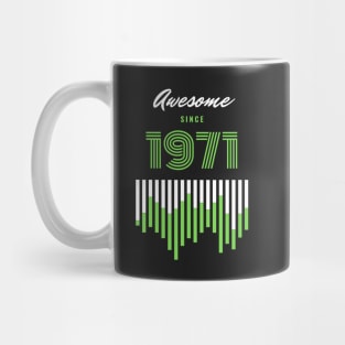 Awesome Since 1971, 50 years old, 50th Birthday Gift Mug